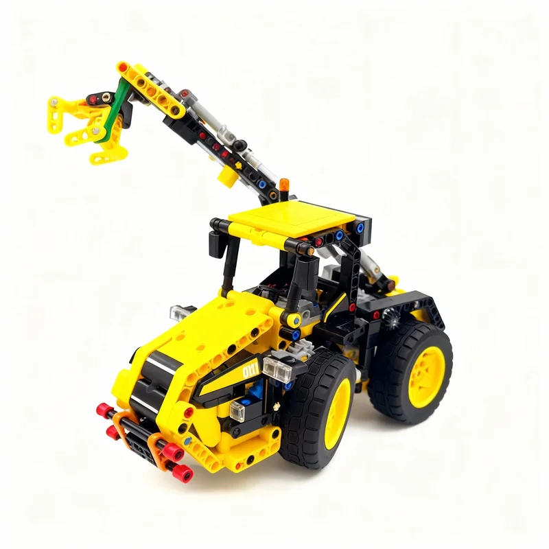 

808PCS MOC Technology Claw Loader Tribute B Model DIY Creative Assembly Building Blocks Display Birthday Gift Decoration Home