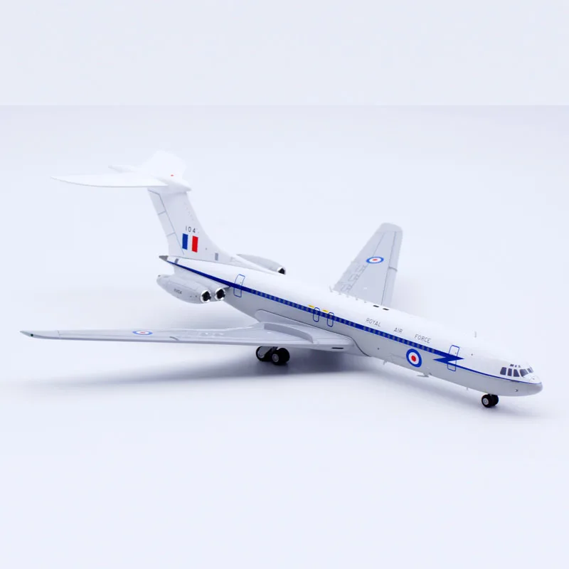 LH2386 Alloy Collectible Plane Gift JC Wings 1:200 Royal Air Force Vickers VC-10 C1K Diecast Aircraft Model XV104 With Stand