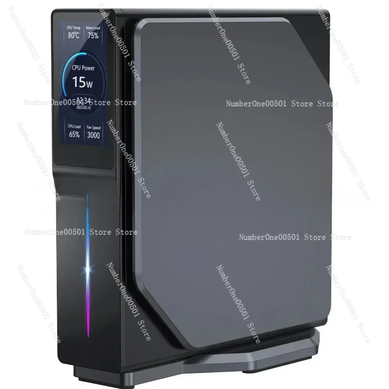 New 12th Generation AlderLake-N95 Mini Host Win11 Dual Ethernet DDR4 Office and Home PC