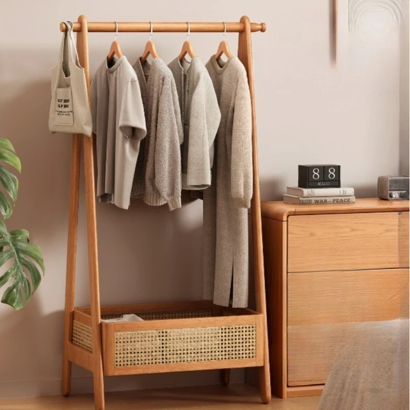 Wooden Coat Racks Standing Storage Garment Living Room Coat Racks Hanging  Furniture
