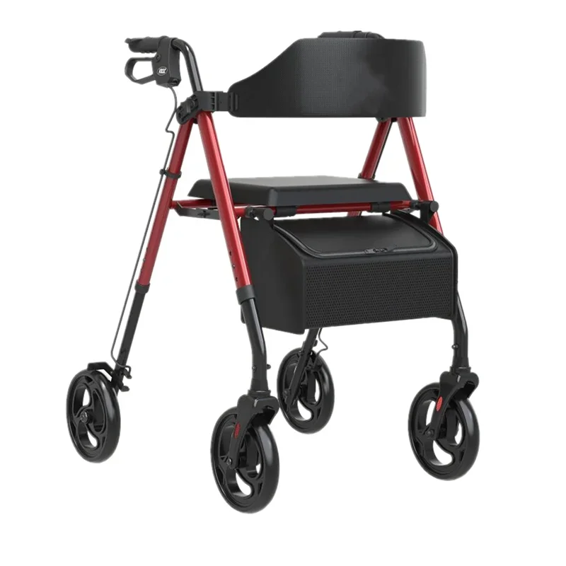 walking frame rolling walker for seniors  rollator walker folding