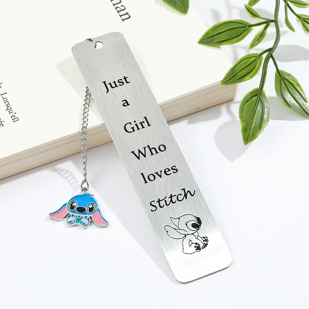 Ohana berarti penanda buku jahitan keluarga Tanda Halaman lucu kartun perlengkapan sekolah baja tahan karat hadiah alat tulis untuk pecinta jahit