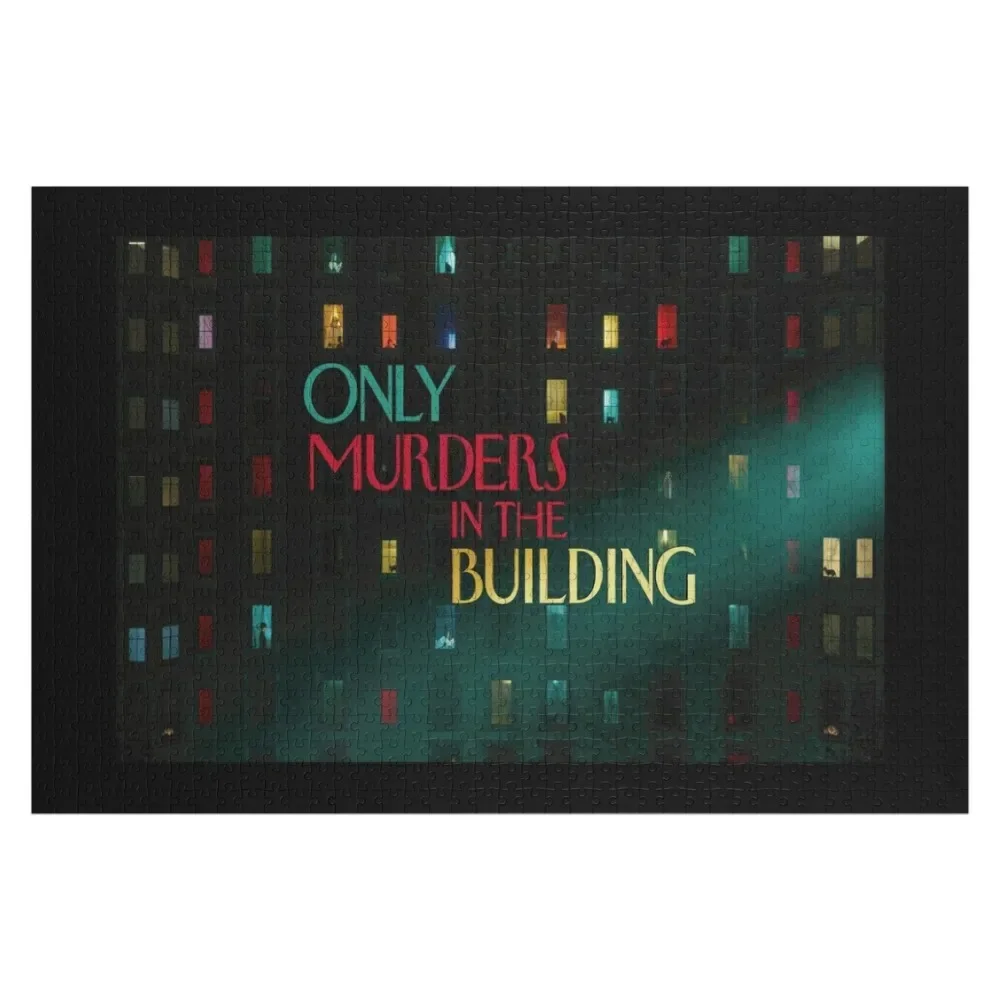 

only murders in the building Jigsaw Puzzle Custom Wooden Gift Customizable Child Gift Anime With Personalized Photo Puzzle