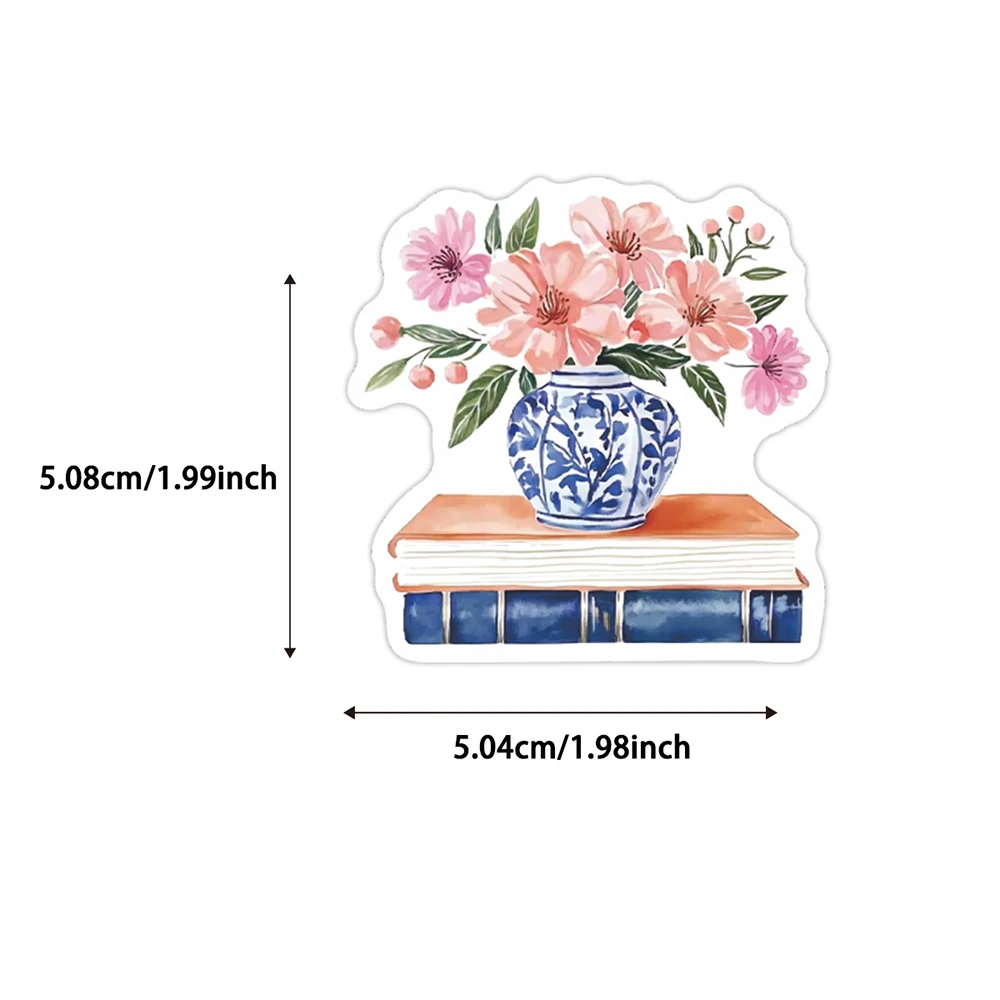 10/30/55pcs Creative Retro Mediterranean Food Aesthetic Stickers Waterproof DIY Suitcase Notebook Laptop INS Cartoon Sticker Toy