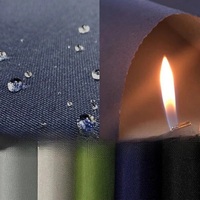 Fireproof Oxford Fabric 600D Silver Plated Waterproof Cloth Outdoor Flame Retardant Fabrics Outdoor Sunshade Umbrella Fabric