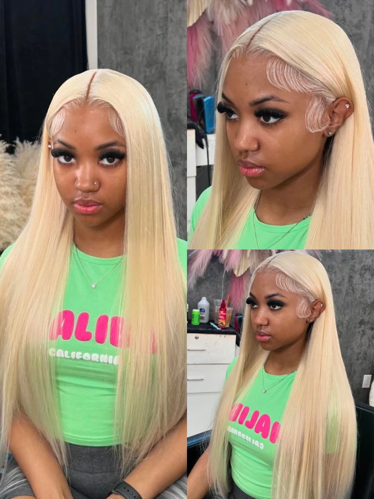 613 13x4 13x6 360 الدانتيل الباروكة الأمامية مستقيم العسل شقراء الدانتيل الجبهة خصلات الشعر المستعار الإنسان HD الدانتيل الباروكة الأمامية شعر الإنسان 200 الكثافة #1