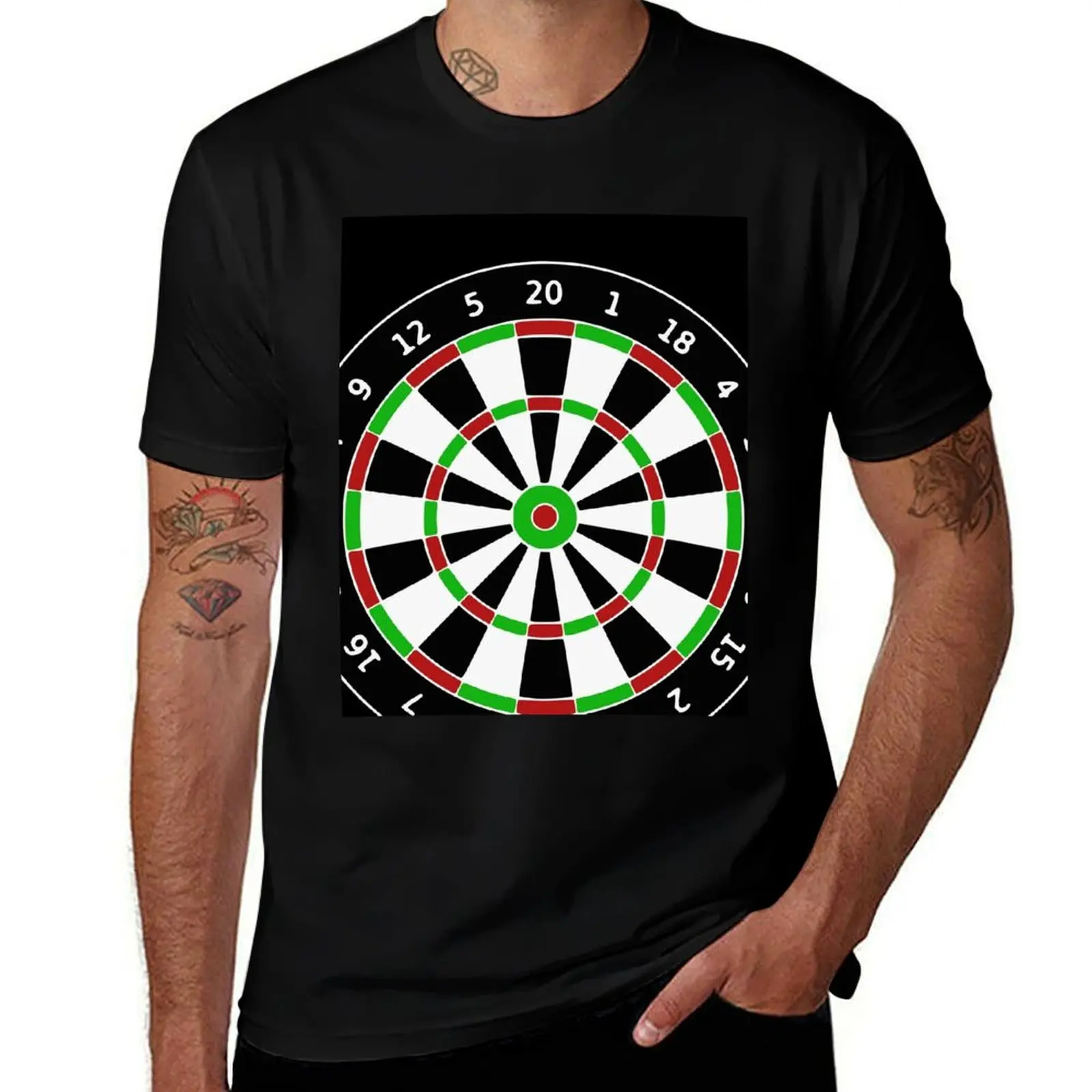 Darts Darts Dartboard bull T-Shirt tops oversized graphic tee clothing for men