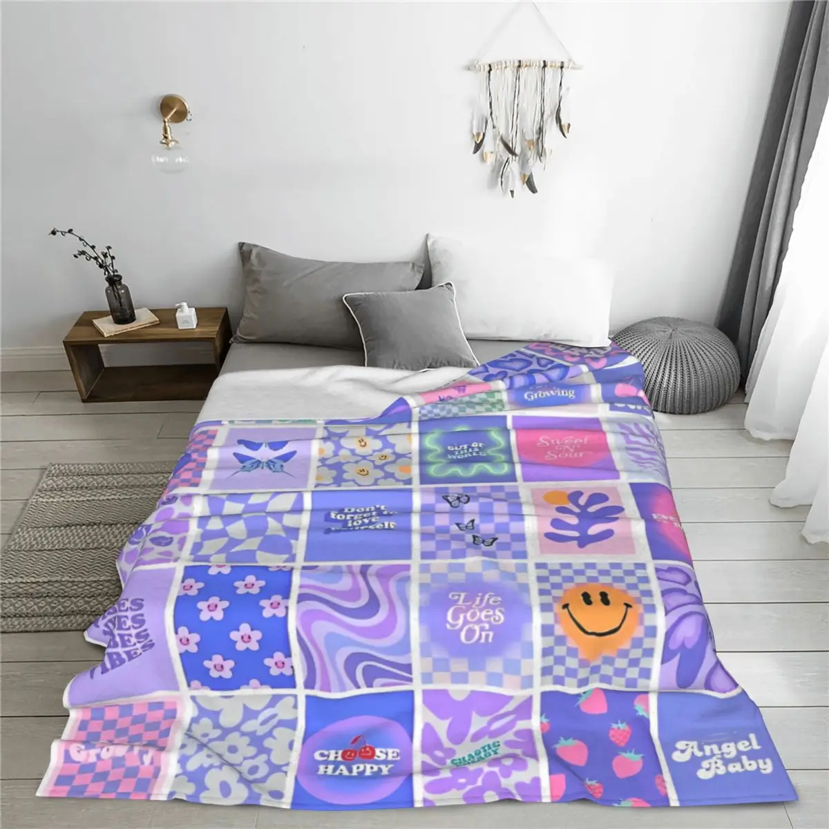 Olivia Sour Rodrigos Music Blankets Guts Vampire Wool Novelty Breathable Throw Blankets for Chair Covering Sofa Spring Autumn