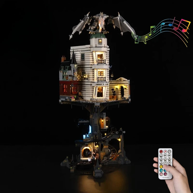 

Набор светодиодных светильников без моделей, подходящий для LEGO Gringotts Wizarding Bank Collectors Edition 76417, без строительных блоков