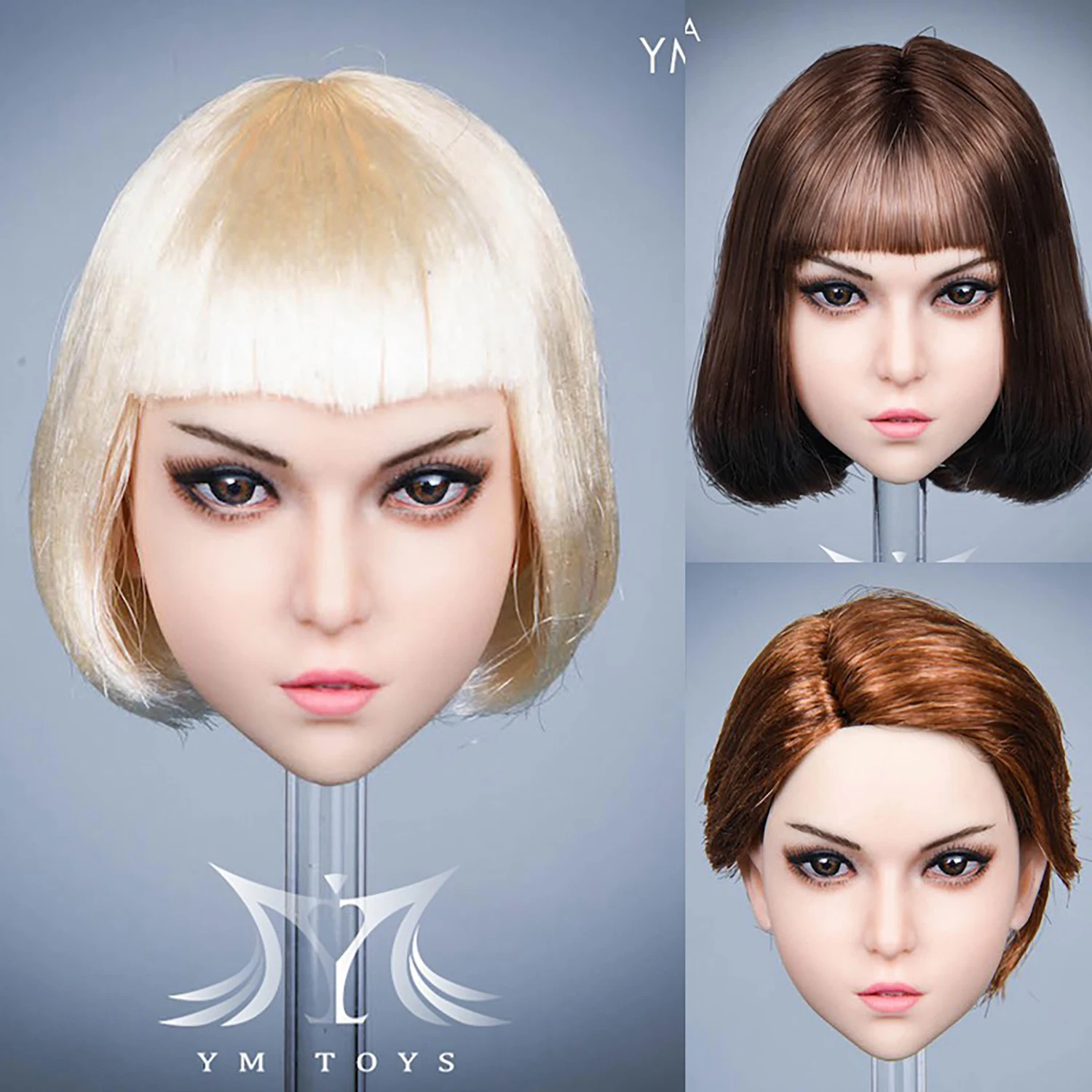 

YMTOYS 1/6 YMT037 Mary Little Girl European Head Carving Sculpt Model Toys