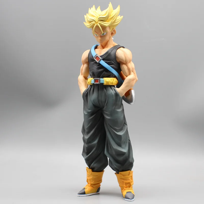 Boneca Dragon Ball de duas cabeçadas, Cenas Anime Circundantes, Boneca de Ação Artesanal, Estátua Modelo, Guerreiro Infinito Z, Tranx, 26cm