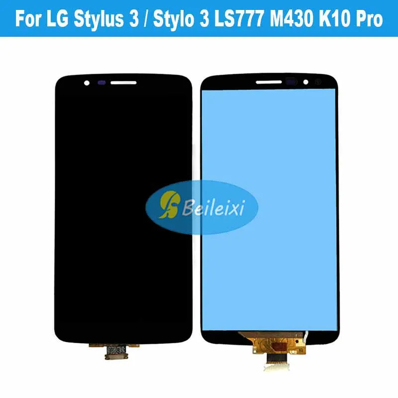 For LG Stylo 3 LS777 M430 L83BL MP450 LCD Display Touch Screen Digitizer Assembly For LG Stylus 3 M400F M400DK K400DY K10 Pro