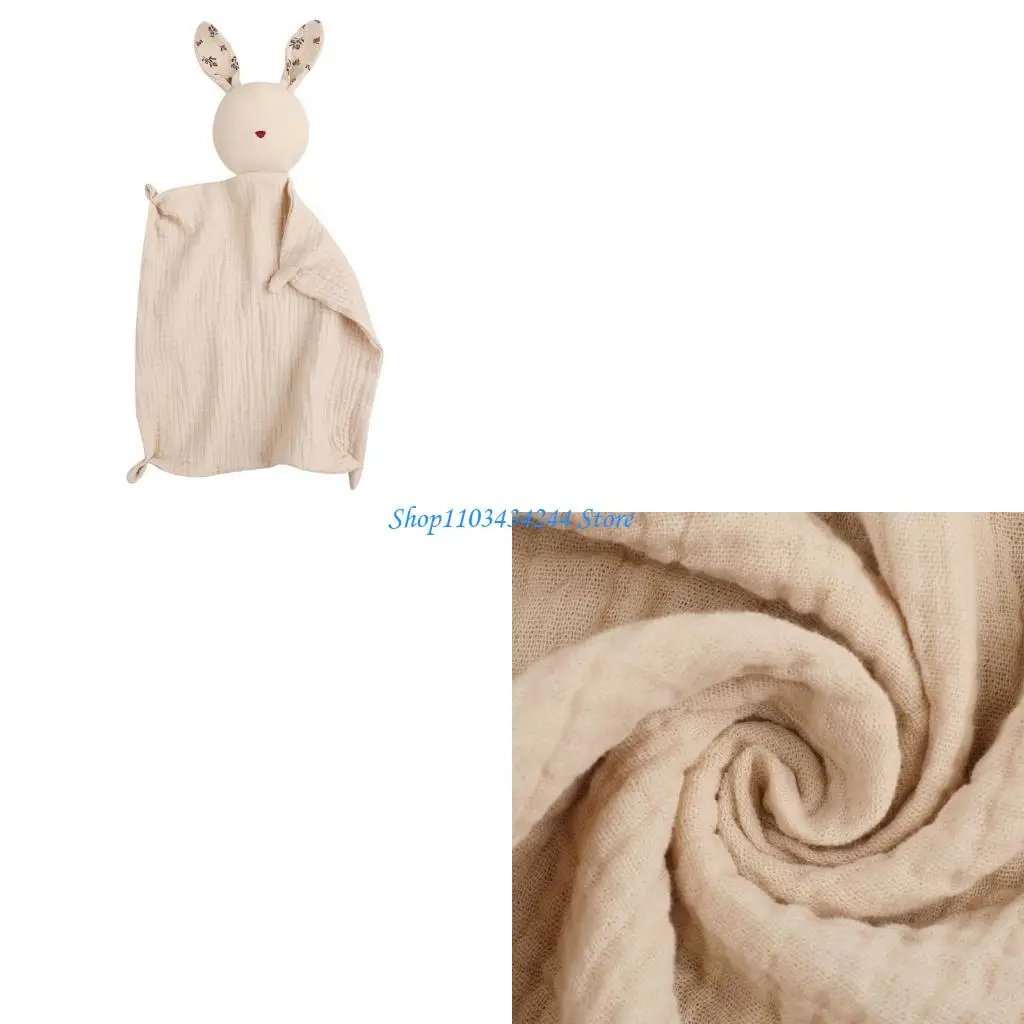 

Успокаивающее полотенце с принтом, успокаивающее полотенце, хлопковое одеяло, одеяло с кроликом, слюна, полотенце для защитное