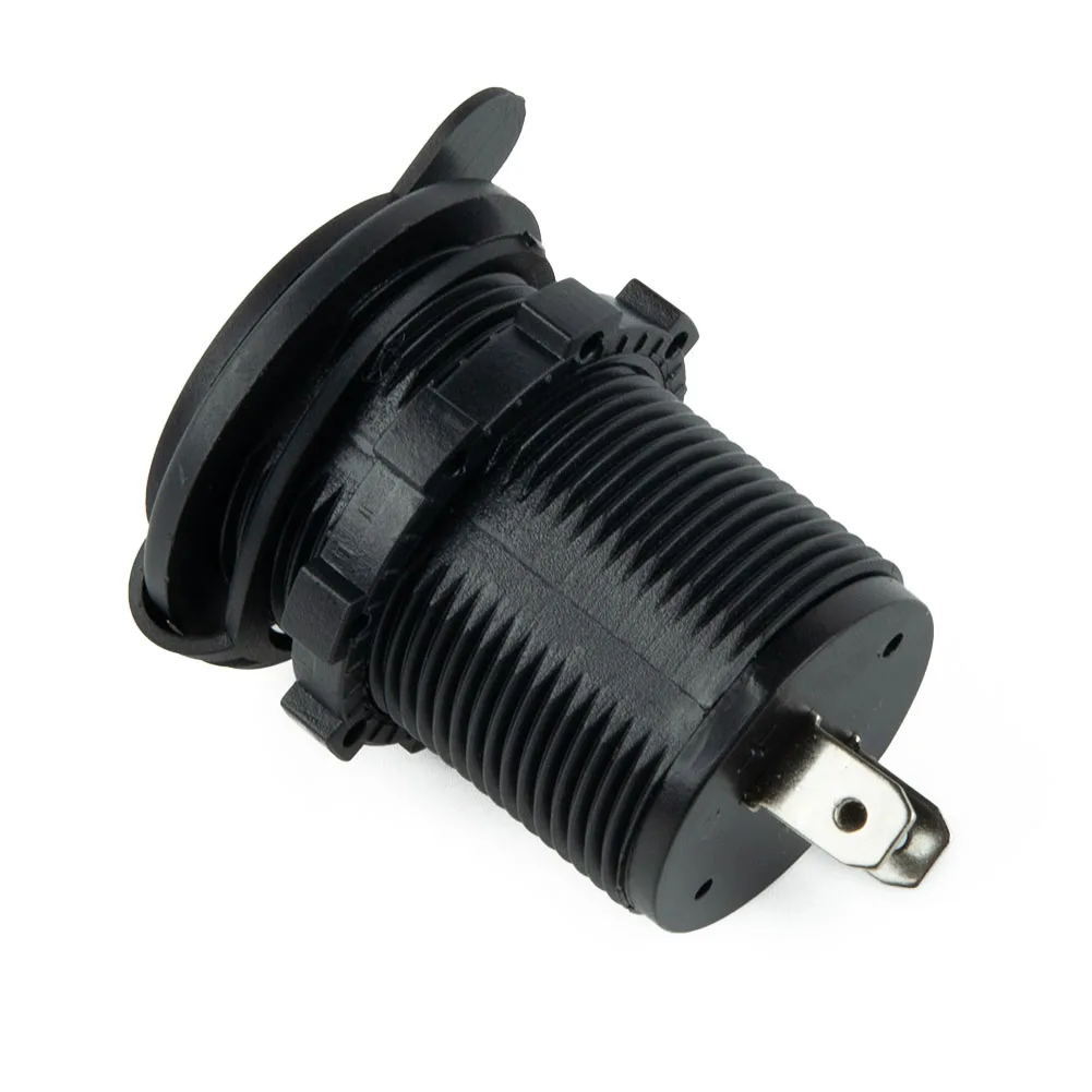 Practical Trailers Buses USB Socket Dual Vehicle Connection Connectors Dual Double For 12-24V Voltage Vehicles