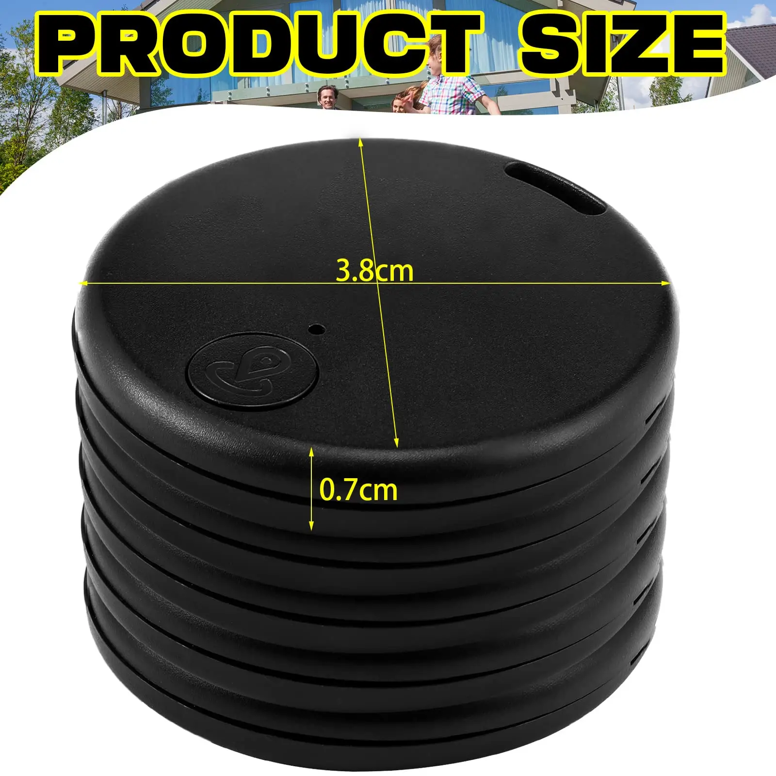 5 Packs Portable GPS Tracking Mobile Key Finder Locator Tracker Device for Kids Dog Pet Cat Wallet Keychain Luggage