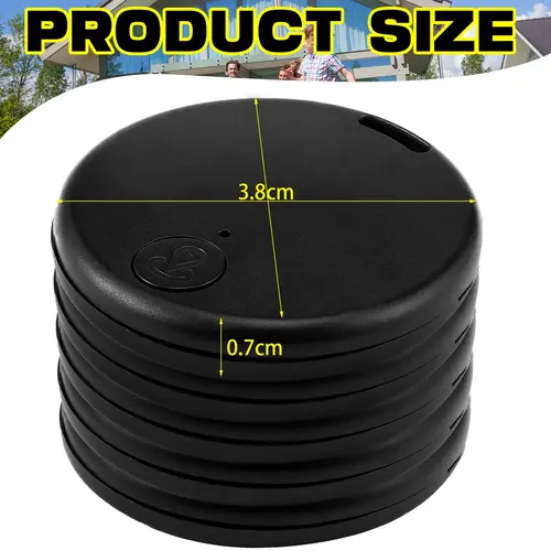 Imagen 2 del producto Localizador de llaves portátil con GPS para niños, dispositivo rastreador para perro, gato, BILLETERA, llavero, equipaje, 5 paquetes