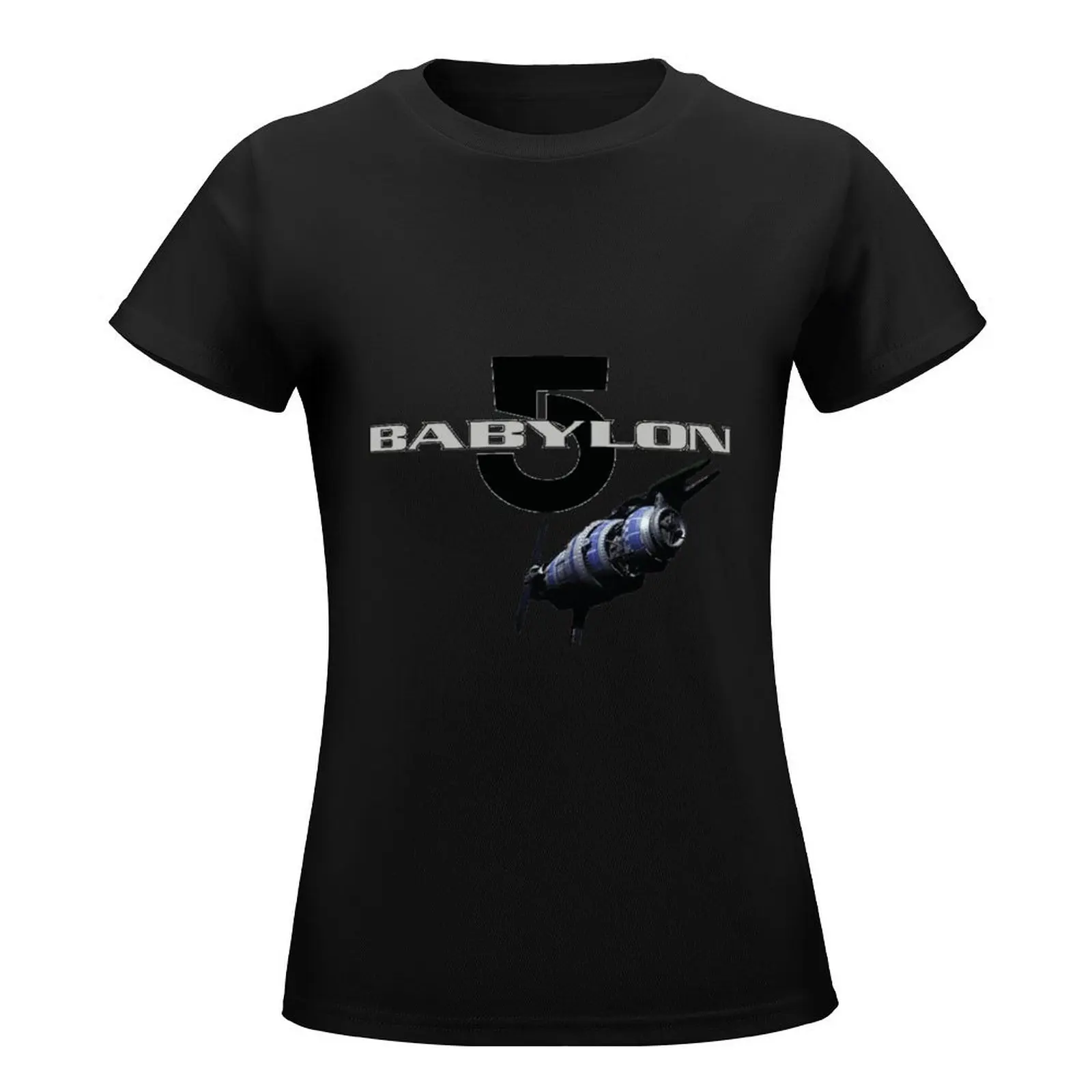 Babylon 5 T-Shirt tees cute tops t shirts for Women loose fit