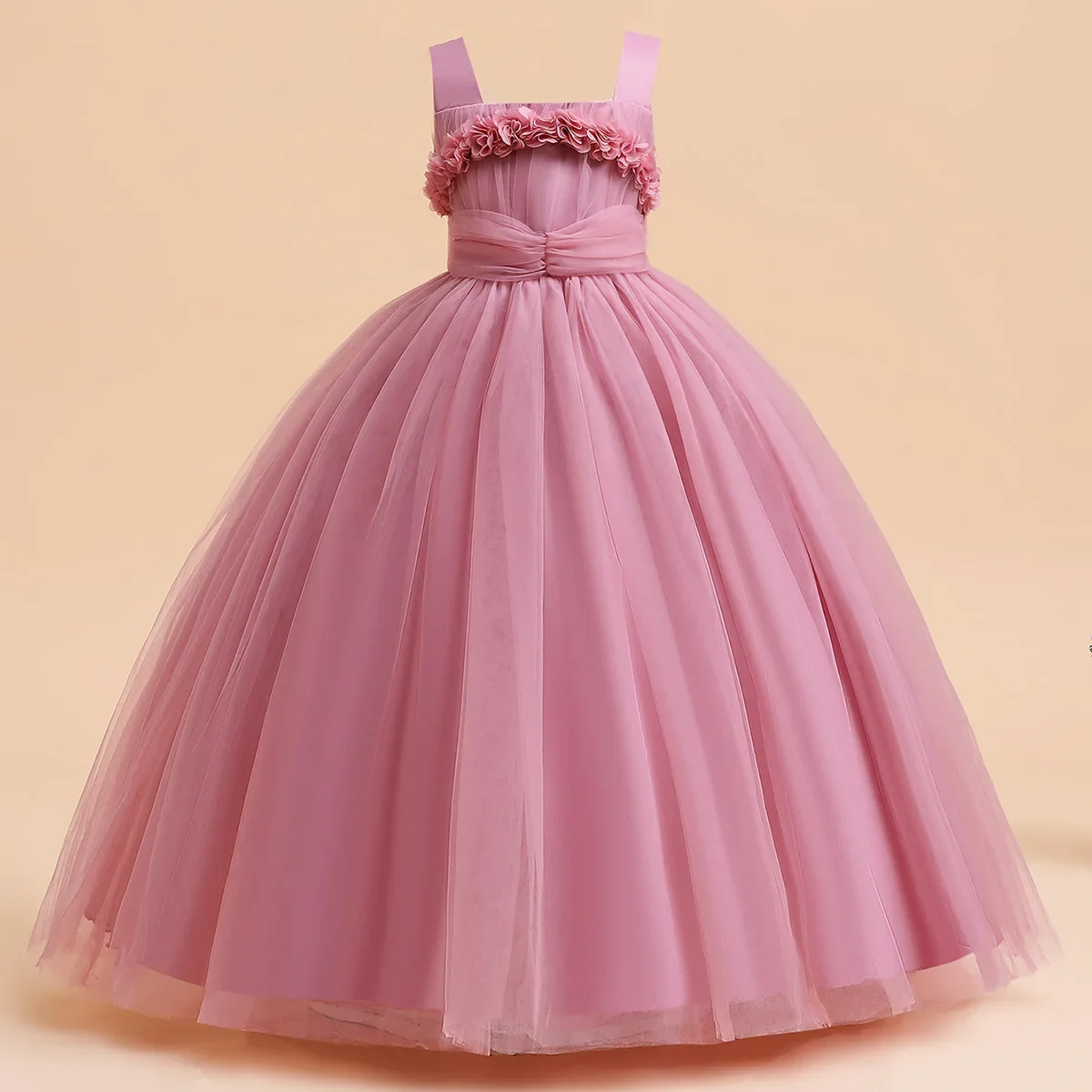 Natal vestido de princesa meninas adolescentes roupas de dama de honra vestidos da menina de flor para o casamento vestido de baile crianças festa de aniversário vestidos