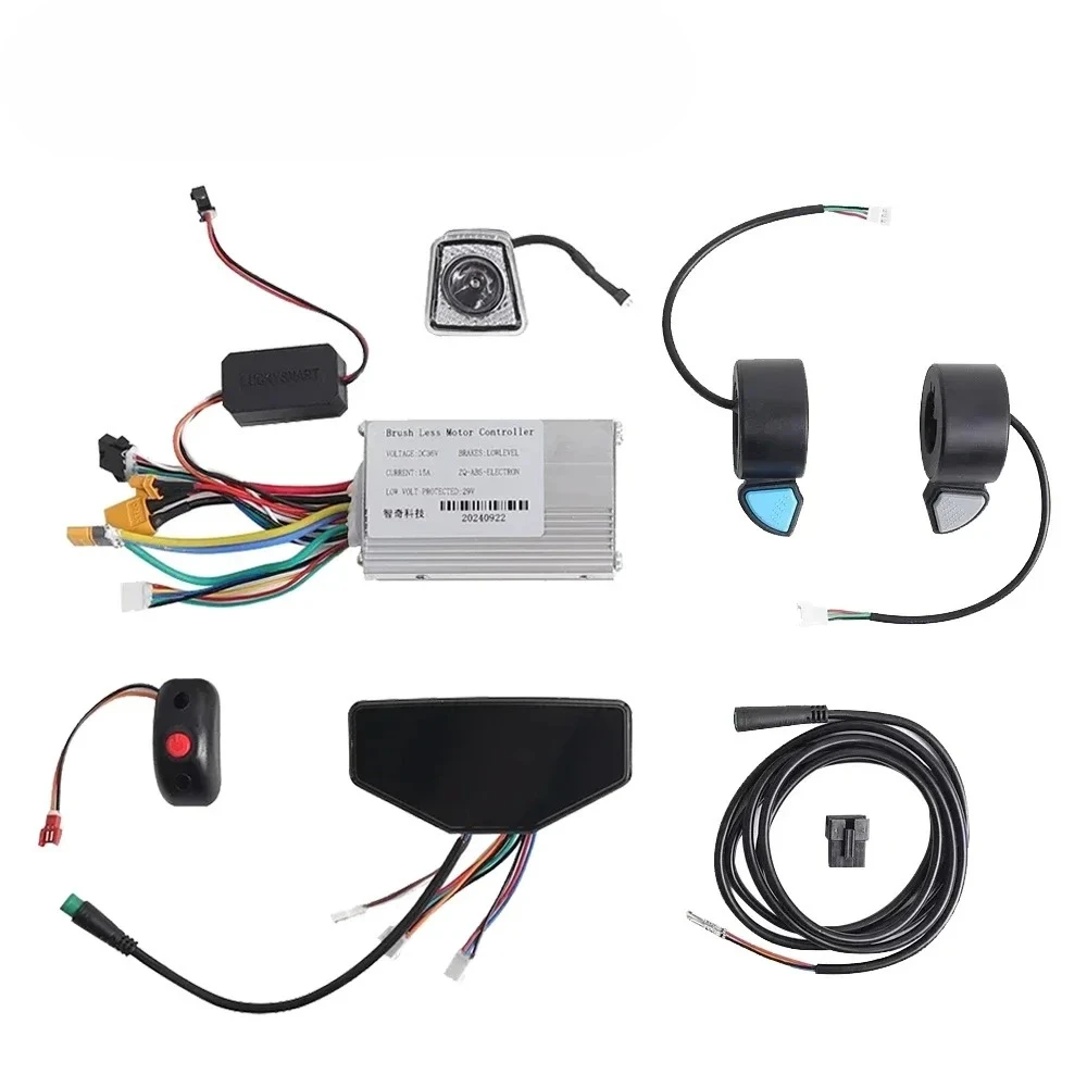 

Dashboard Display 36V 350W Controller System Brushless Motor Light Full Kit for KuGoo Kirin S8 Pro Electric Scooter Replace Part