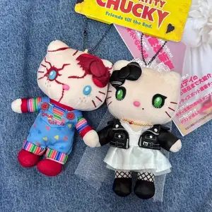 Hello Kitty Child's Play Chucky and fashion Bride Tiffany Plush Dolls Set