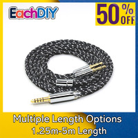 OCC Mixed OFC Twisting Nylon Earphone Cable For Hifiman Sundara Ananda v3 HE1000se HE1000v2 HE6se he400se Arya He-35x LN008698