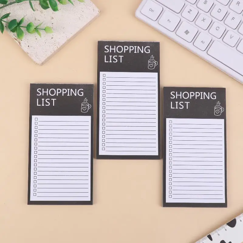 

New Magnetic Memo Pad Fridge Message Board Portable Tearable Notepad Memo Planner Shopping List For Home Office School