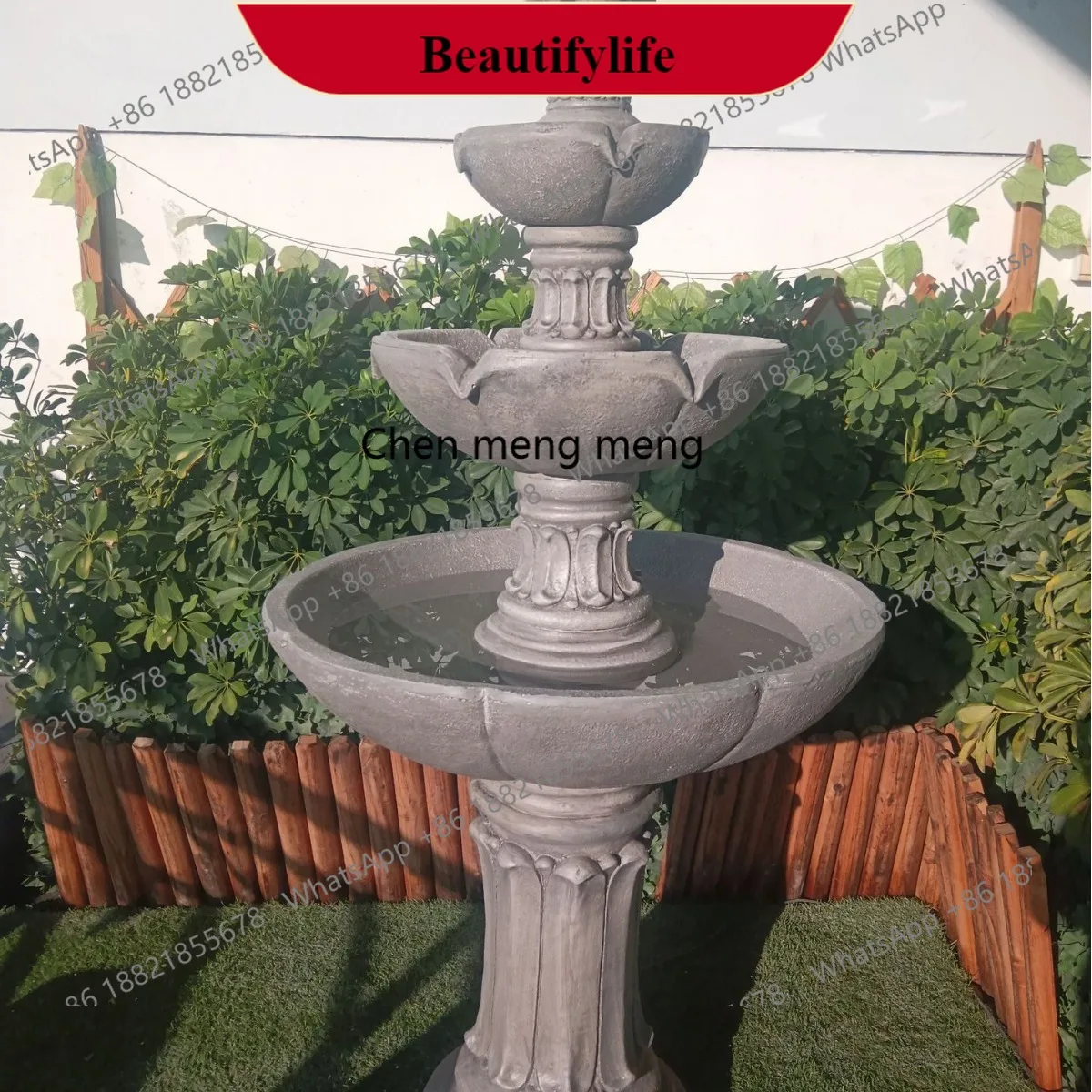 G153 Family courtyard garden fountain decoration flowing water ornament fountain crafts