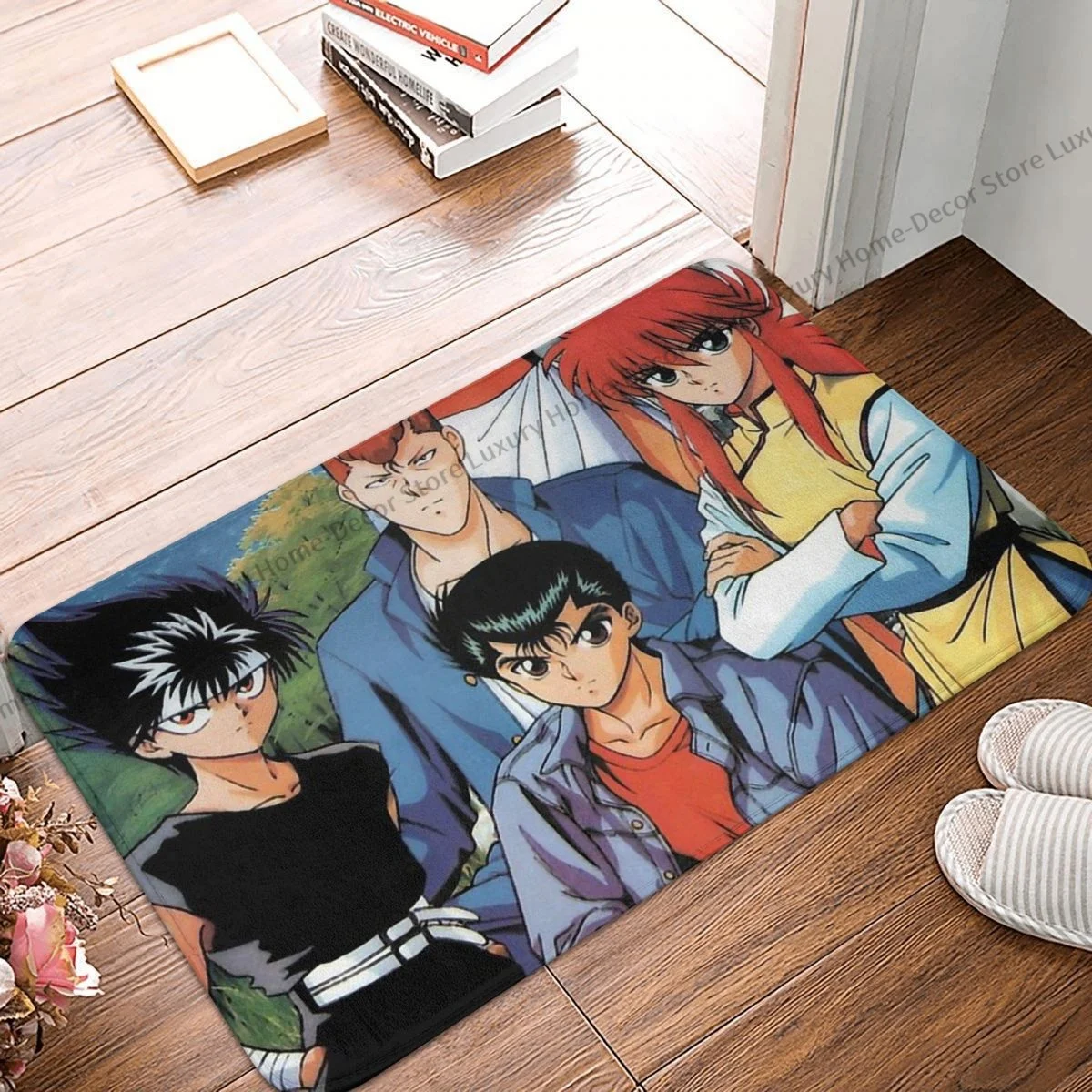 

Kitchen Non-Slip Carpet YU YU HAKUSHO Bedroom Mat Entrance Door Doormat Floor Decoration Rug