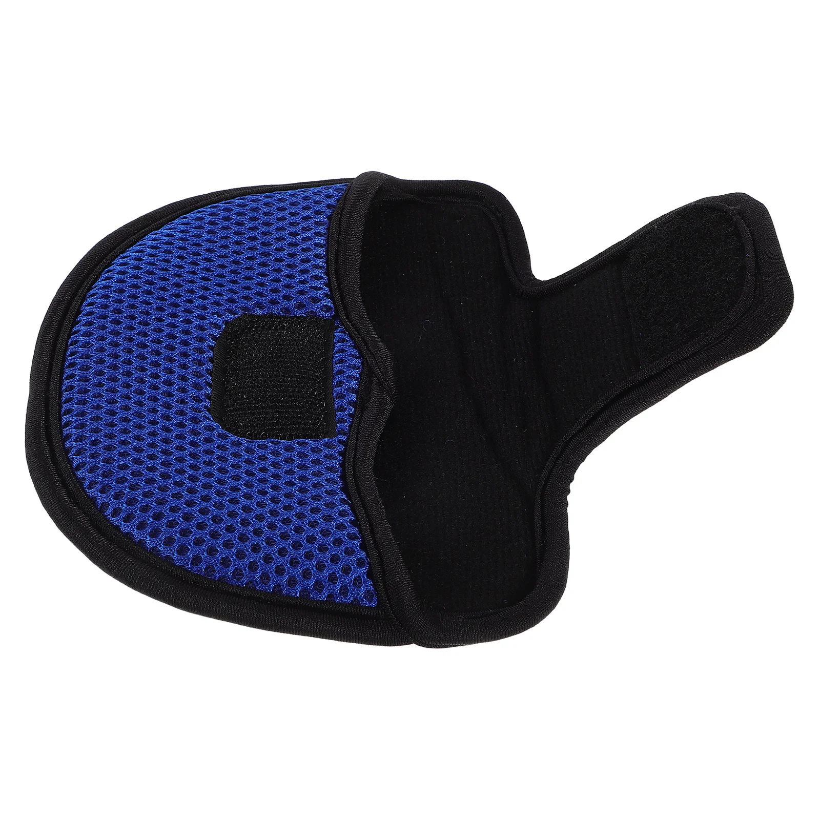 

Protective Golf Putter Cover Nylon Mesh for Mallet Heads Scratch Ding Proof Semi Circular Fit Longevity Extending Golf Accessory