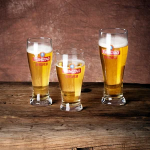Tsingtao Bierglaset, Kunsthandwerk, Pilner, IPA -Brillen, robuste Glaswaren, klassische Biergeschenke für Männer, Biergläser, Tassen und Brille 8 Hauptverkäufe Tsingtao Beer - №1