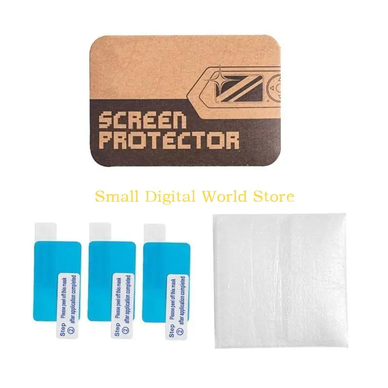 77UB Transparent Compatible For FlipperZero Game Console Fingerprint-Resistant Protective Film Screen Protector Game Supplies - view 2