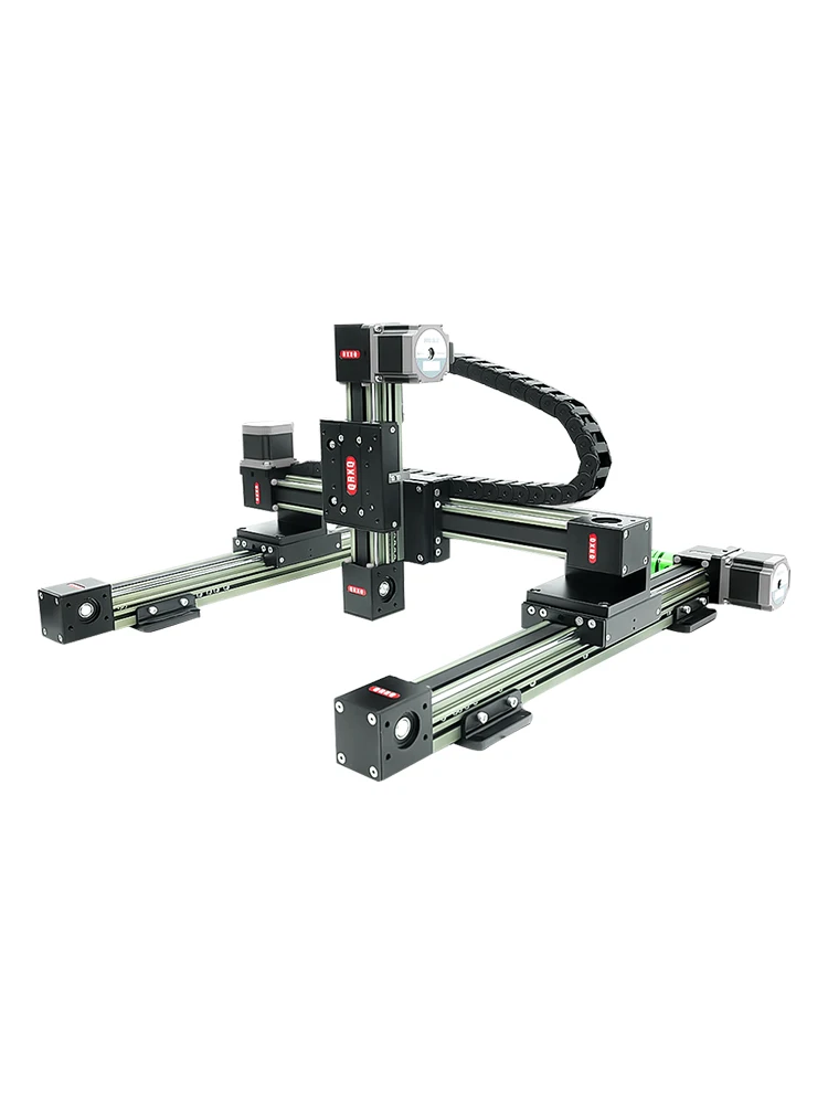 QRXQ RXP45 XYZ-L Gantry Guida a basso rumore ad alta velocità Guida a doppio binario Guida lineare attuatore lineare CNC di precisione