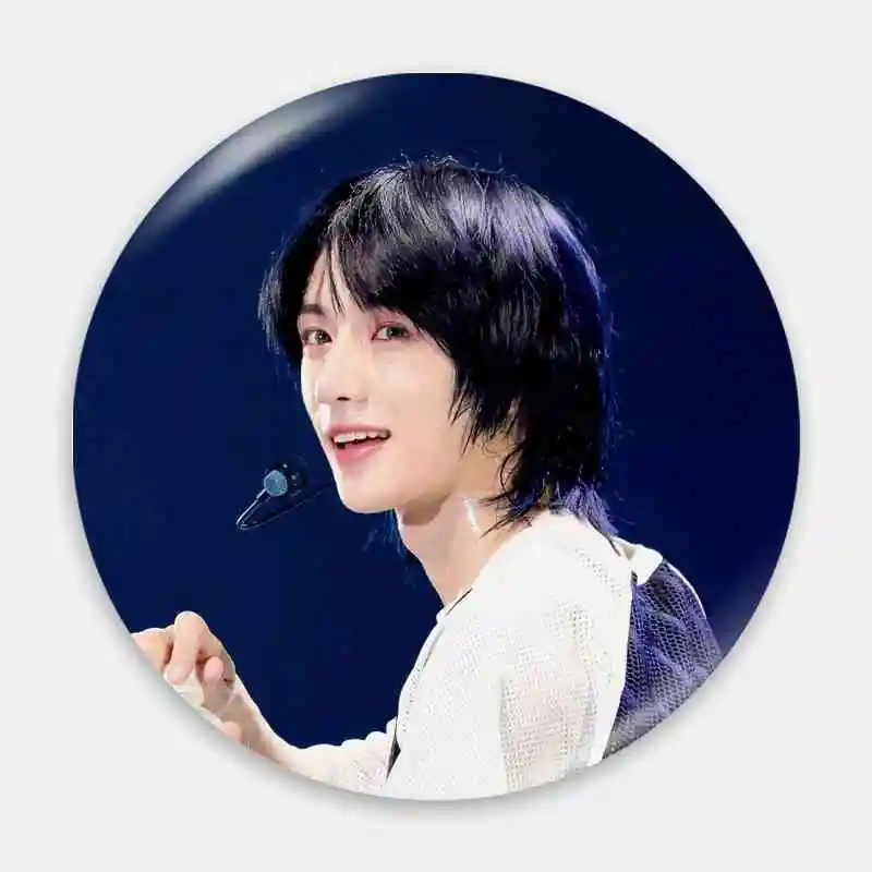 Choi beomgyu kpop Star ร้องเพลงและเต้นรำป้ายเข็มกลัดอุปกรณ์ต่อพ่วงหมุด fandom 75mm สร้างสรรค์ปรับแต่งเครื่องประดับ