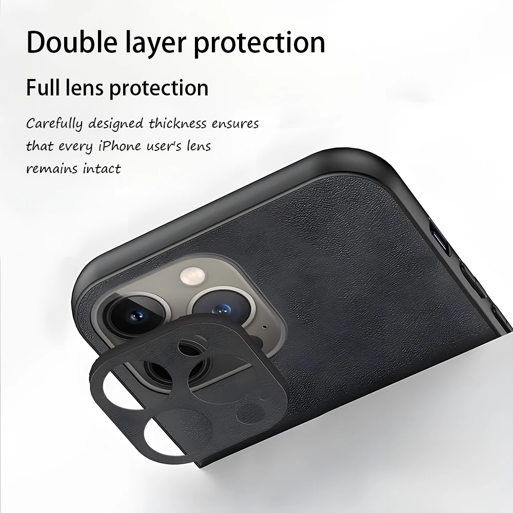 K-KFC chicken Brand design  Phone Case For iPhone 17 16 15 14 13 12 11 Plus Pro Max  High-end Luxury Magsafe Sheepskin view 6