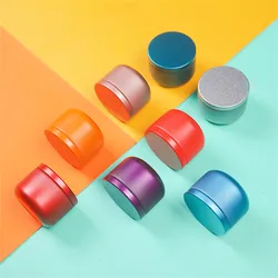 1PCS Solid Color Mini Tin Box Tea Sealed Jar Packing Boxes Jewelry Candy Small Storage Can Coin Gift Case