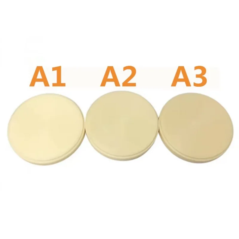 Monocolor PMMA Blocks For Temporary Crown Bridge Aesthetic Restoration A1A2A3 With Open CAD/CAM System Dental Lab