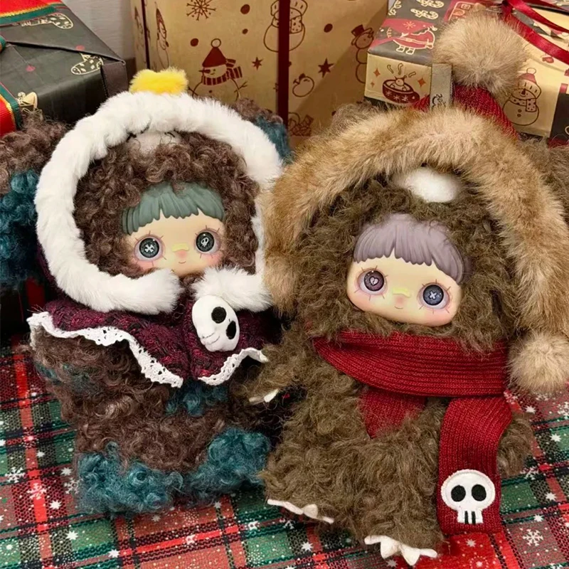 

Maymei Winter Weirdness Series Blind Box Surprise Bag Mystery Vinyl Plush Home Ornaments Dolls Cute Keychain Toys Christmas Gift