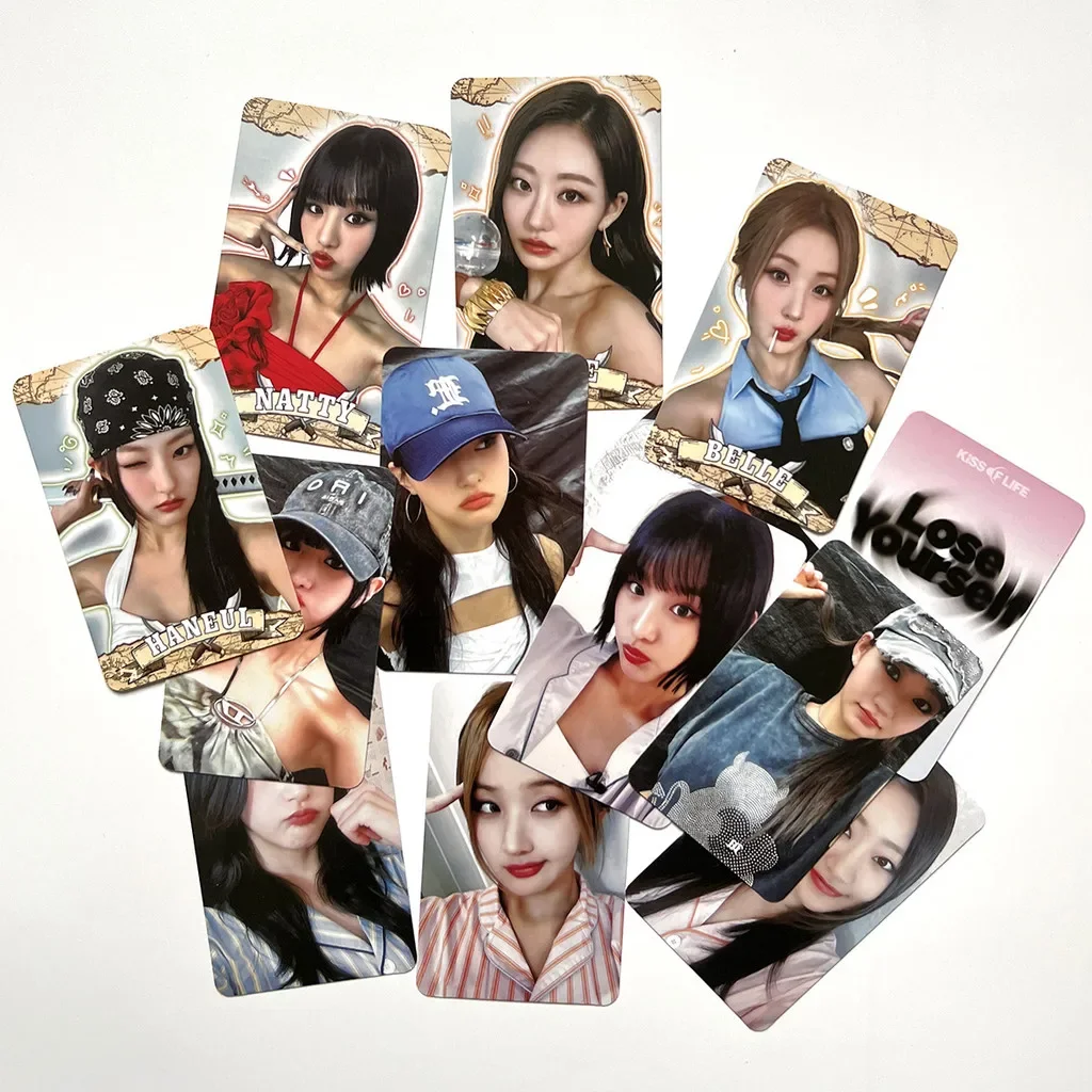 Kpop Idol KISS OF LIFE Lose Yourself Album Photo Card KIOF Photocards KISSY Gift