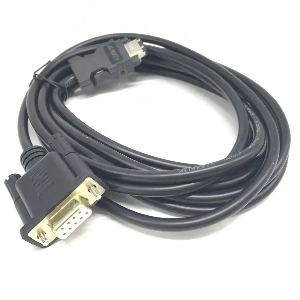 ASD-CNUS0A08 USB/9 Pin I/O SM-6P CN3 Cabo de depuração de programação para Delta B2 AB E3 Series Servo Driver