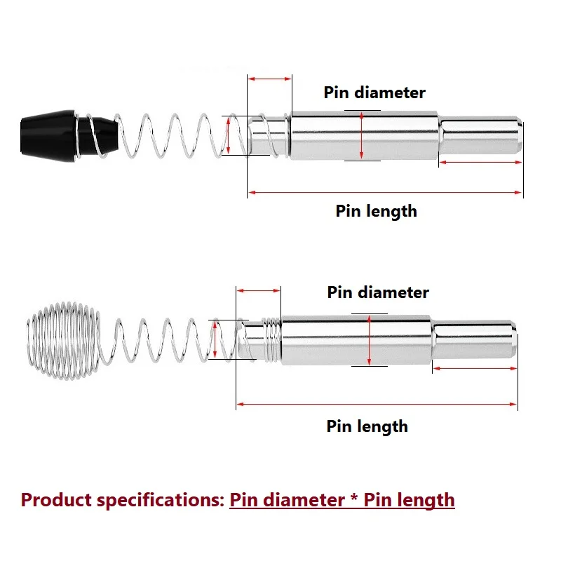 Spring/Blanking Plug Curtain Wall Spring Pin M5~M8.5 201 Stainless Steel Aluminum Profile Pins