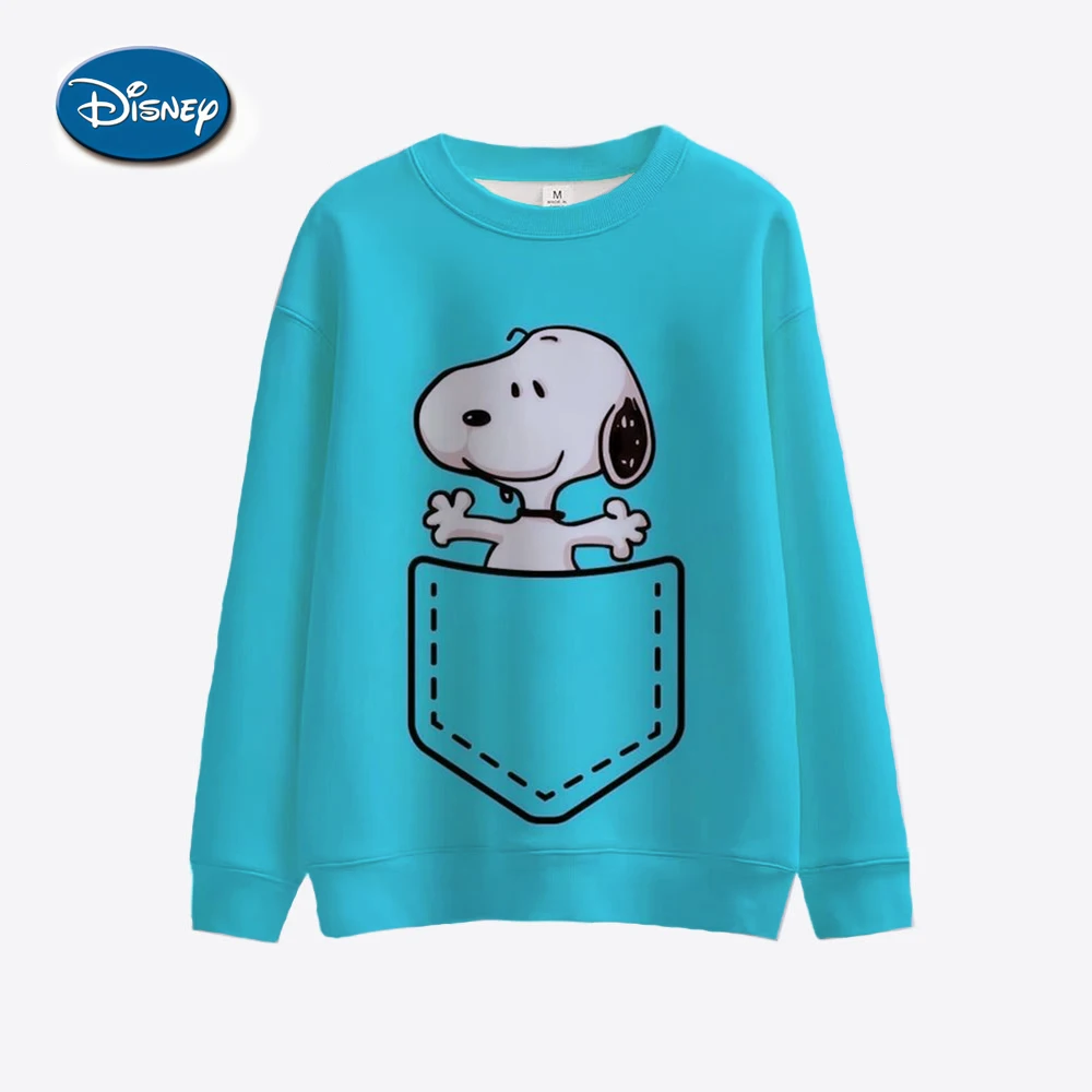 American Cartoon Comics Snoopy Hoodie Women Man Pullover Tops Spring Autumn Men 2024 New Casual Couple Sweatshirt Clothing