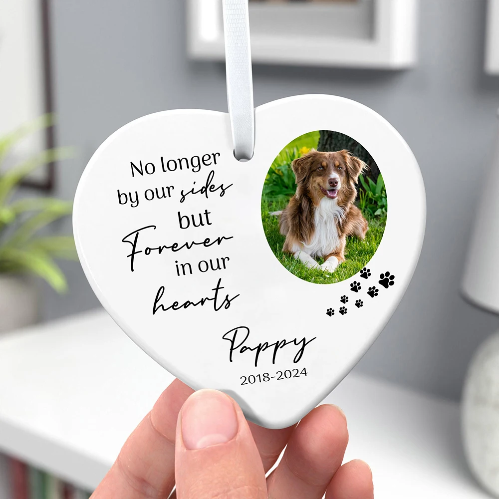 

Personalized Pet Cat Dog Memorial Ornament Custom Dog Ornament Christmas Gifts for Dog Owners Pet Lovers Room Decor