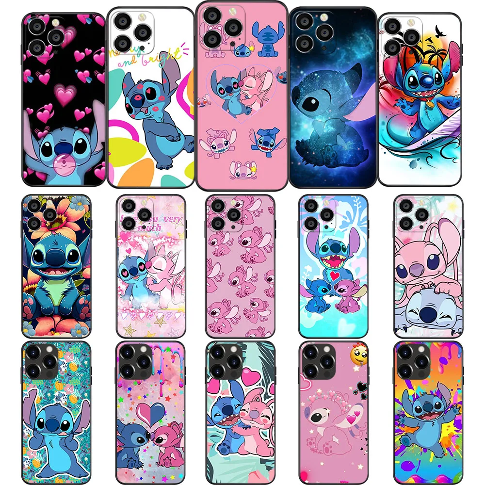 UN-2 Angel Stitch Soft Case For iPhone 16 6 6S 7 8 11 X XS XR Plus Pro Max