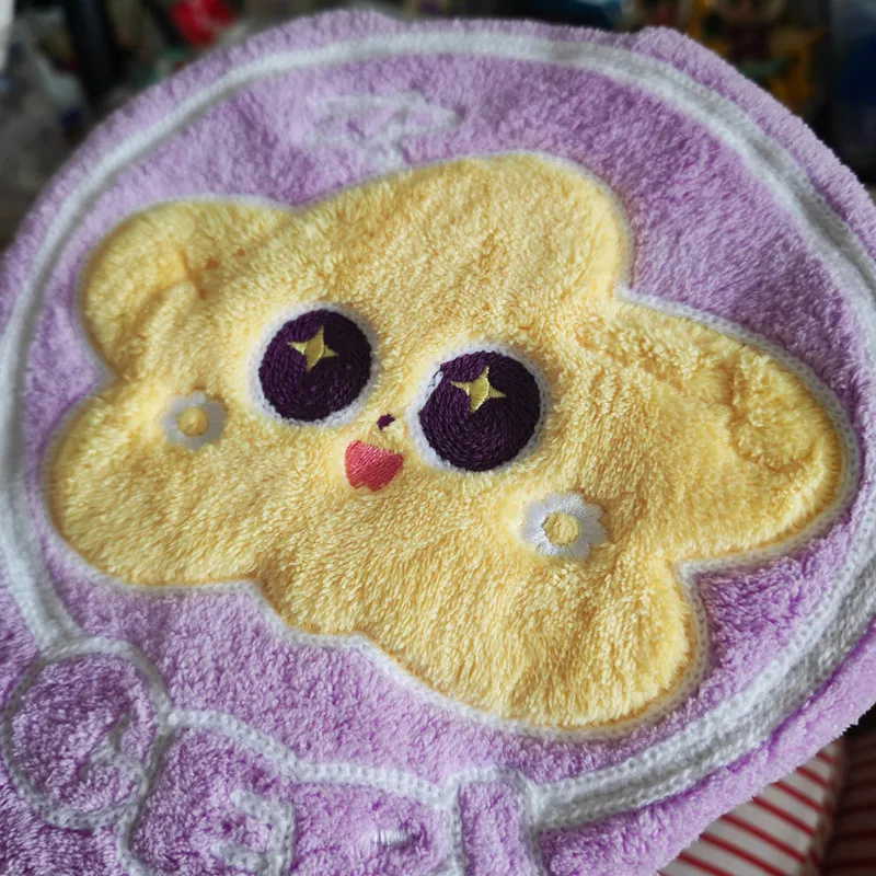 2026 New Thai TV We Are Drama Stills Aouboom Aoutnbknr Besevboom Ceri 20cm Hand Towel Velvet Terry Towels