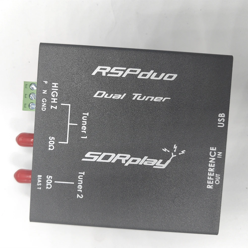 New SDRPlay RSPduo Dual Tuner 1kHz-2000 MHz 14bit Full Mode Radio SDR Receiver Spectrum Analyzer