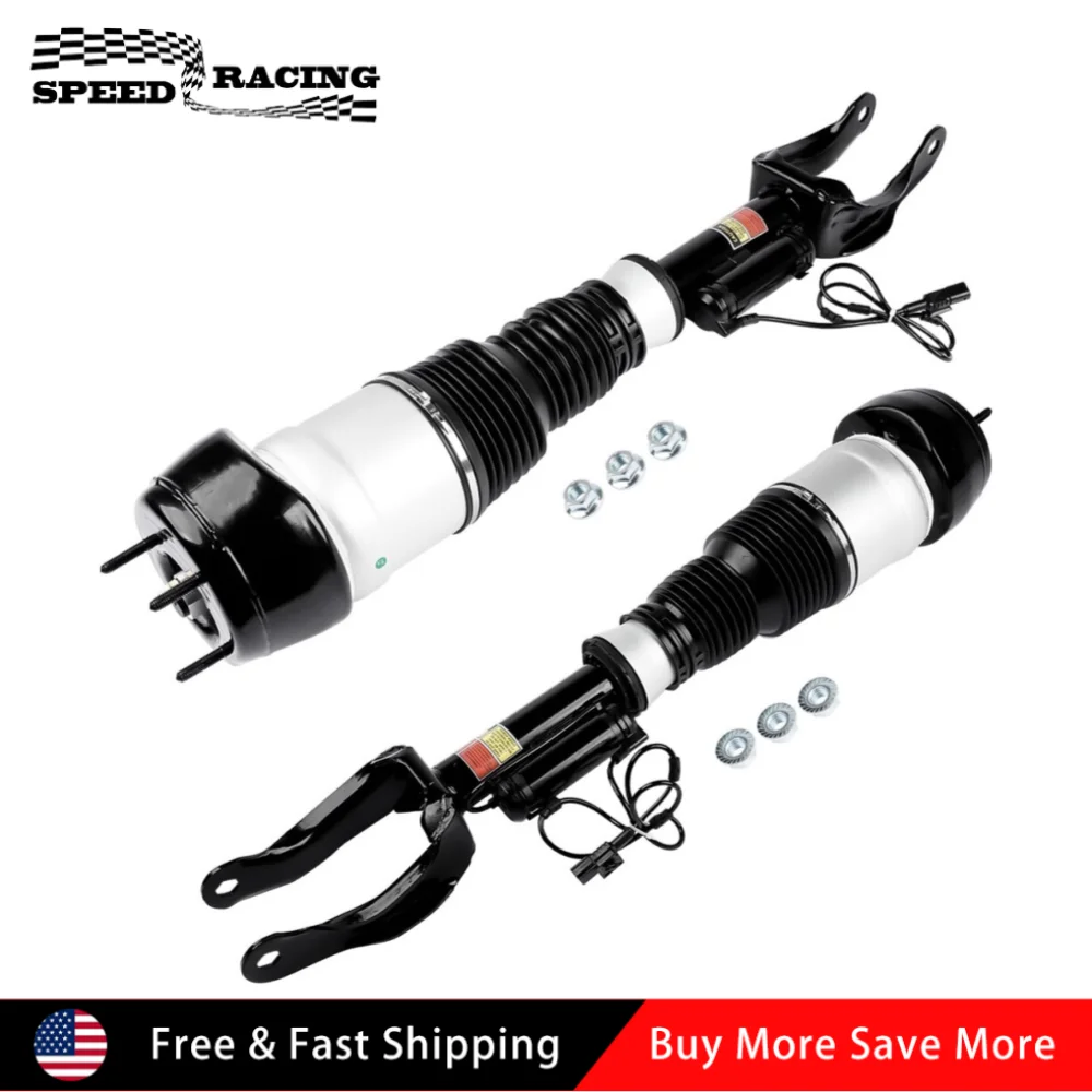 

A1663206713 1 пара передних левых и правых пневматических амортизаторов с ADS для Mercedes-Benz GLS 63 AMG 450 550 350d 2017-2019 гг.