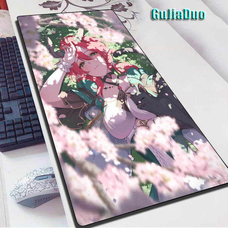 Wuthering Waves Neue Rolle Ciaccona Gamer Mauspad Laptop Spielmatte Gaming Hoom Zubehör Kawaii Anime Mousepad Tischunterlage Teppich
