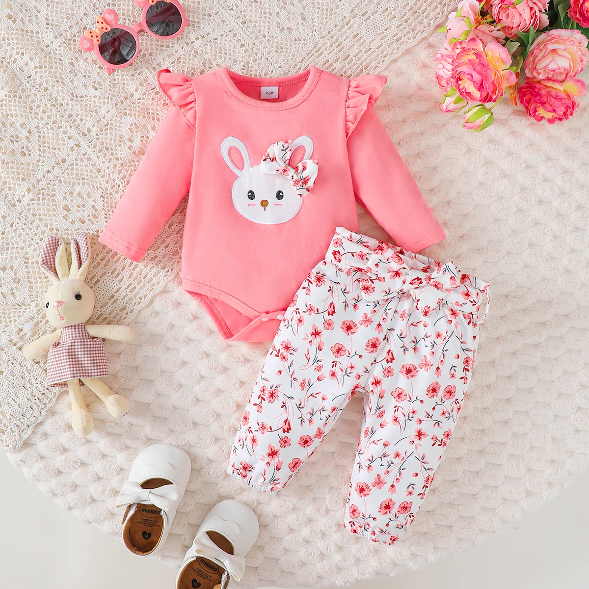 3-pcs-roupas-da-menina-do-bebe-roupas-de-manga-longa-adoravel-coelho-bodysuit-calcas-flor-bandana-outono-casual-wear-para-infantil-0-18m
