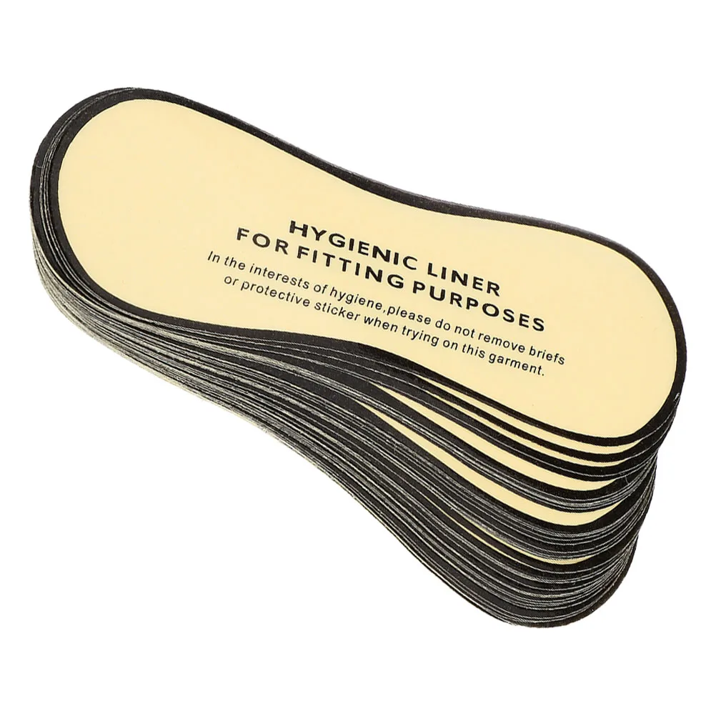

30 Pcs Swimsuit Sanitary Patch Adhesive Protective Sticker Liner Self Adhesive Hygiene Warning Labels For