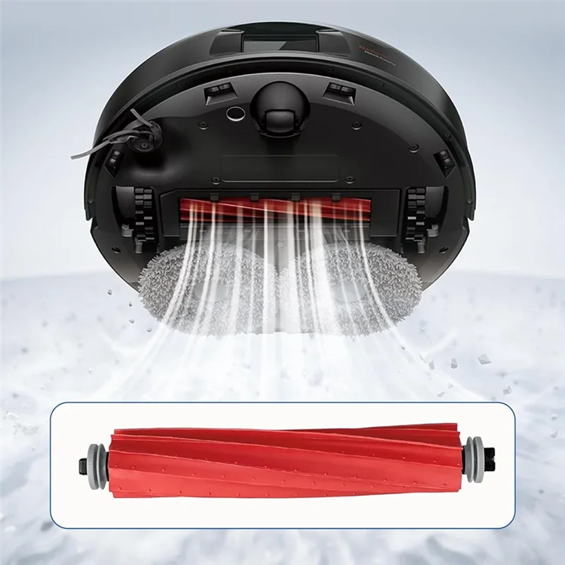 مجموعات الملحقات ل Roborock QV 35A / QR 798 / QR 598 أجزاء المكنسة فرشاة جانبية رئيسية فلتر Hepa كيس لجميع الغبار وسادة الممسحة
